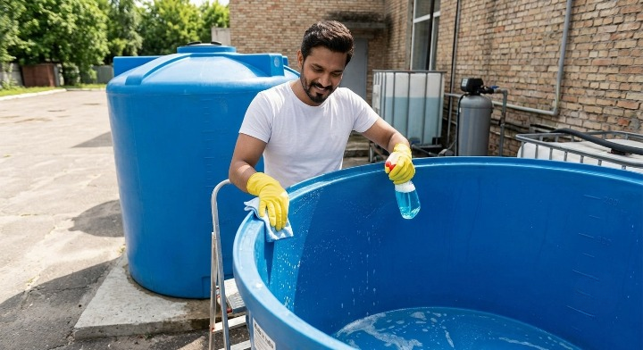 Water Tank Cleaning in Agra