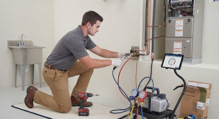 Split AC Installation