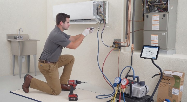 Window AC Installation
