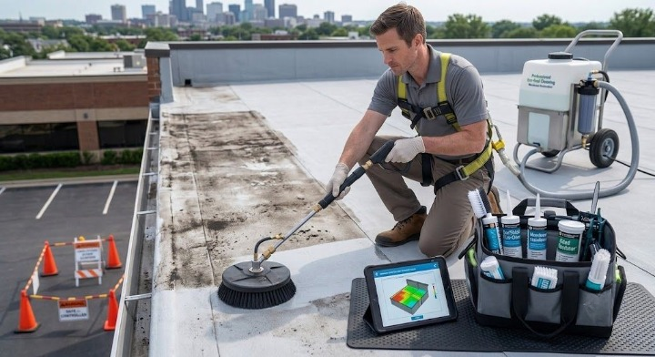 Roof Pressure Cleaning Services