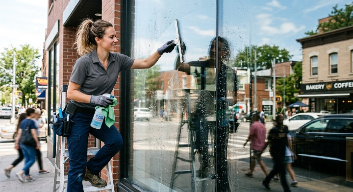 Professional Glass Cleaning Services